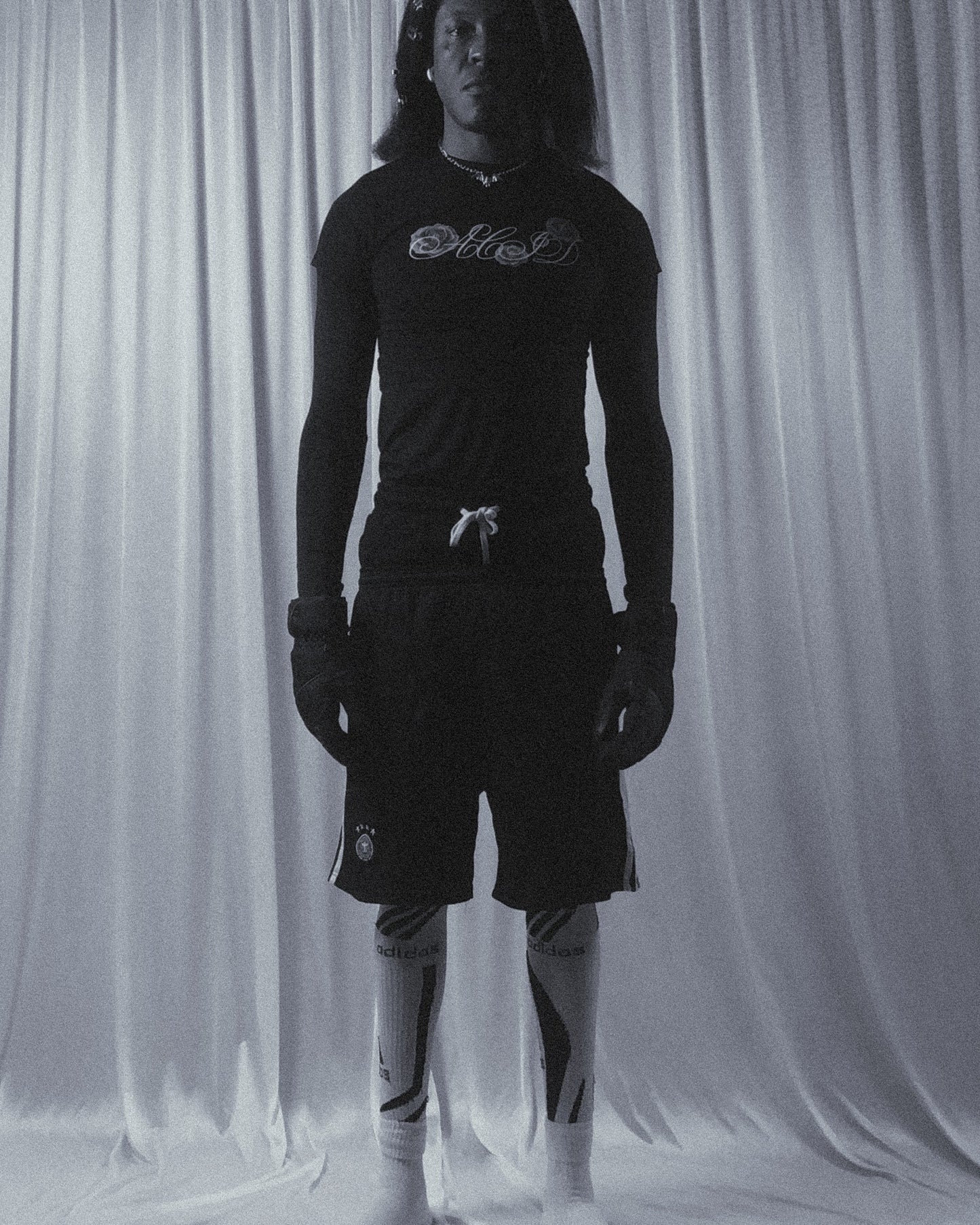 ACB* ACID Rose Pure Cotton Fitted Crop Top