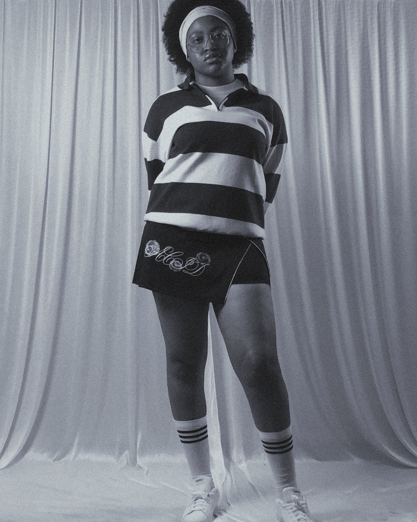 ACB* ACID Rose Pure Cotton A-Line Skort